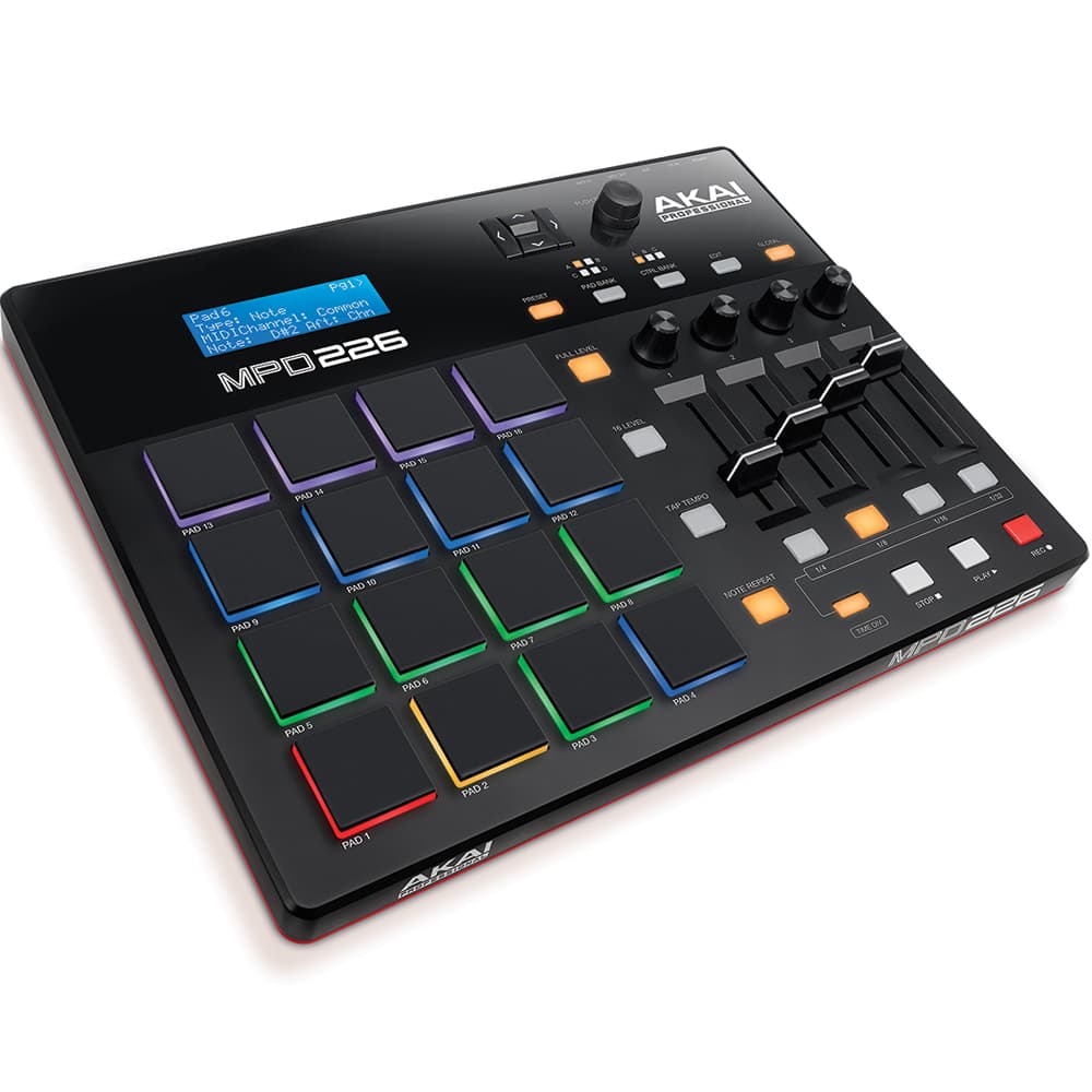 AKAI MPD226 Test and Review (Video)