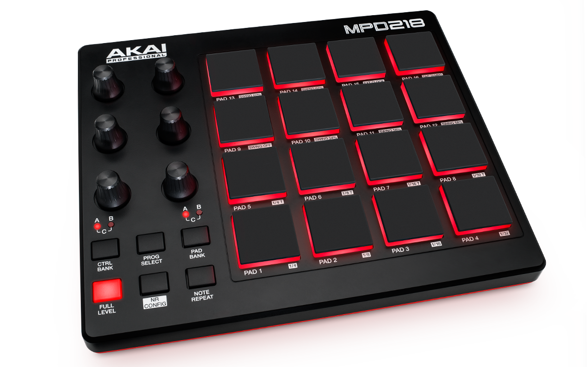 AKAI MPD218 Test and Review (Video)