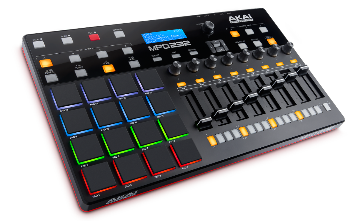 AKAI MPD232 Test and Review (Video)