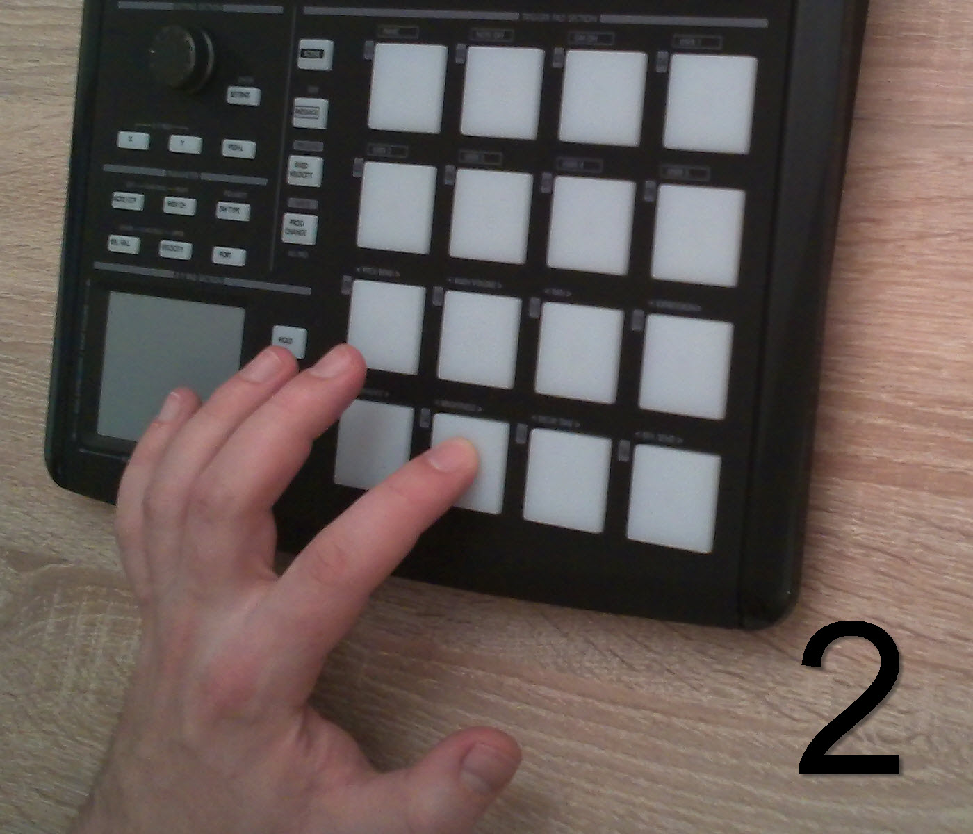 Alternating motion – step 2